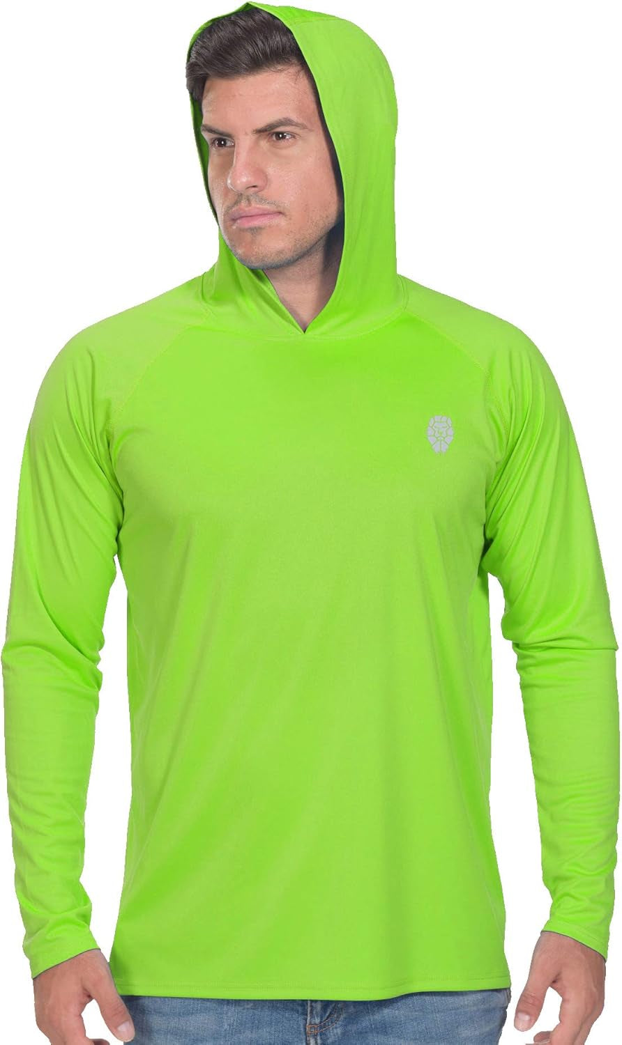 Fishing Shirts for Men Long Sleeve - Sun Protection SPF 50+ UV Tshirt Hoodies