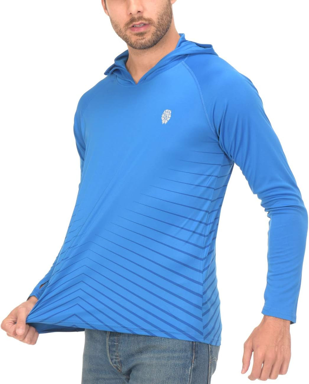 Fishing Shirts for Men Long Sleeve - Sun Protection SPF 50+ UV Tshirt Hoodies