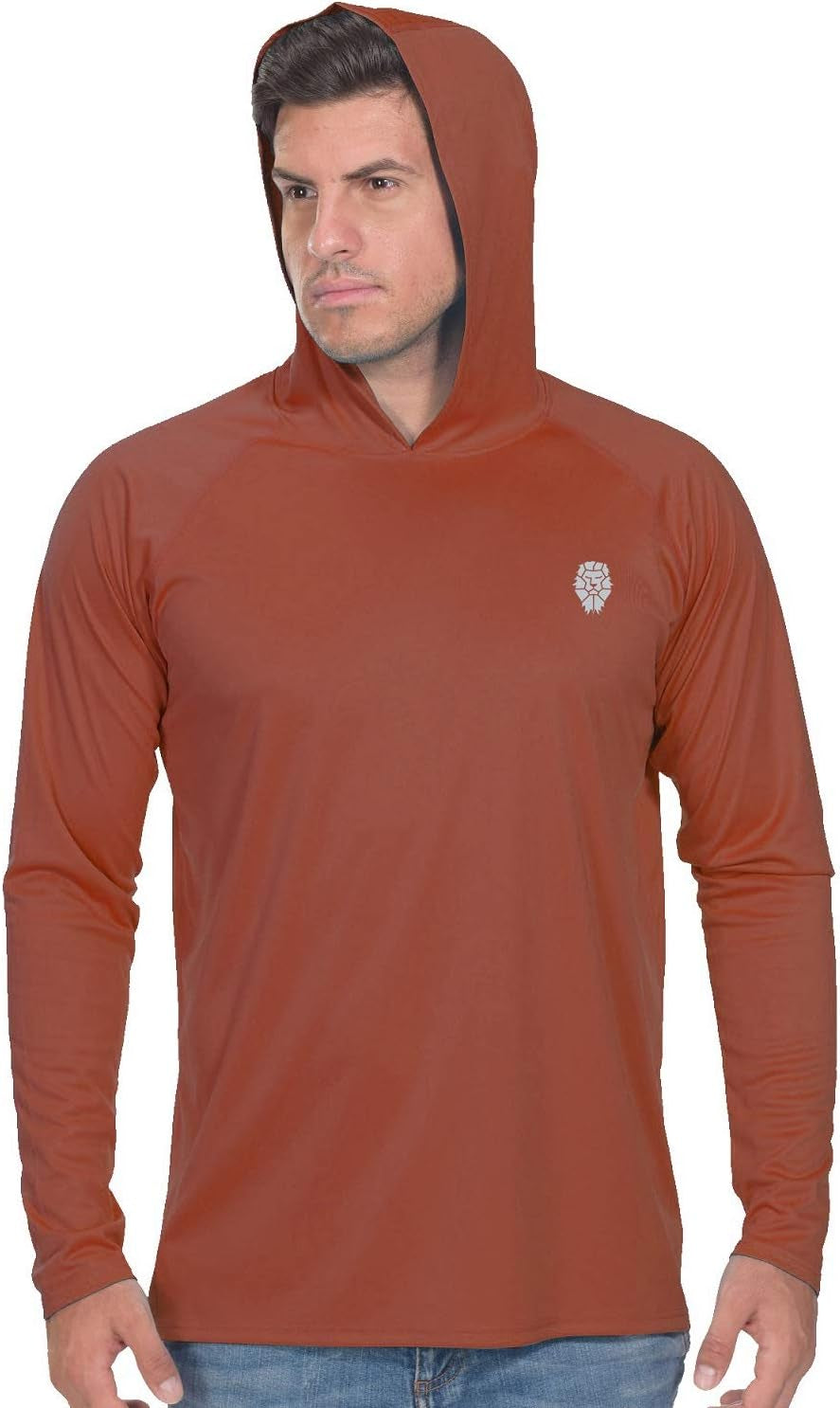 Fishing Shirts for Men Long Sleeve - Sun Protection SPF 50+ UV Tshirt Hoodies