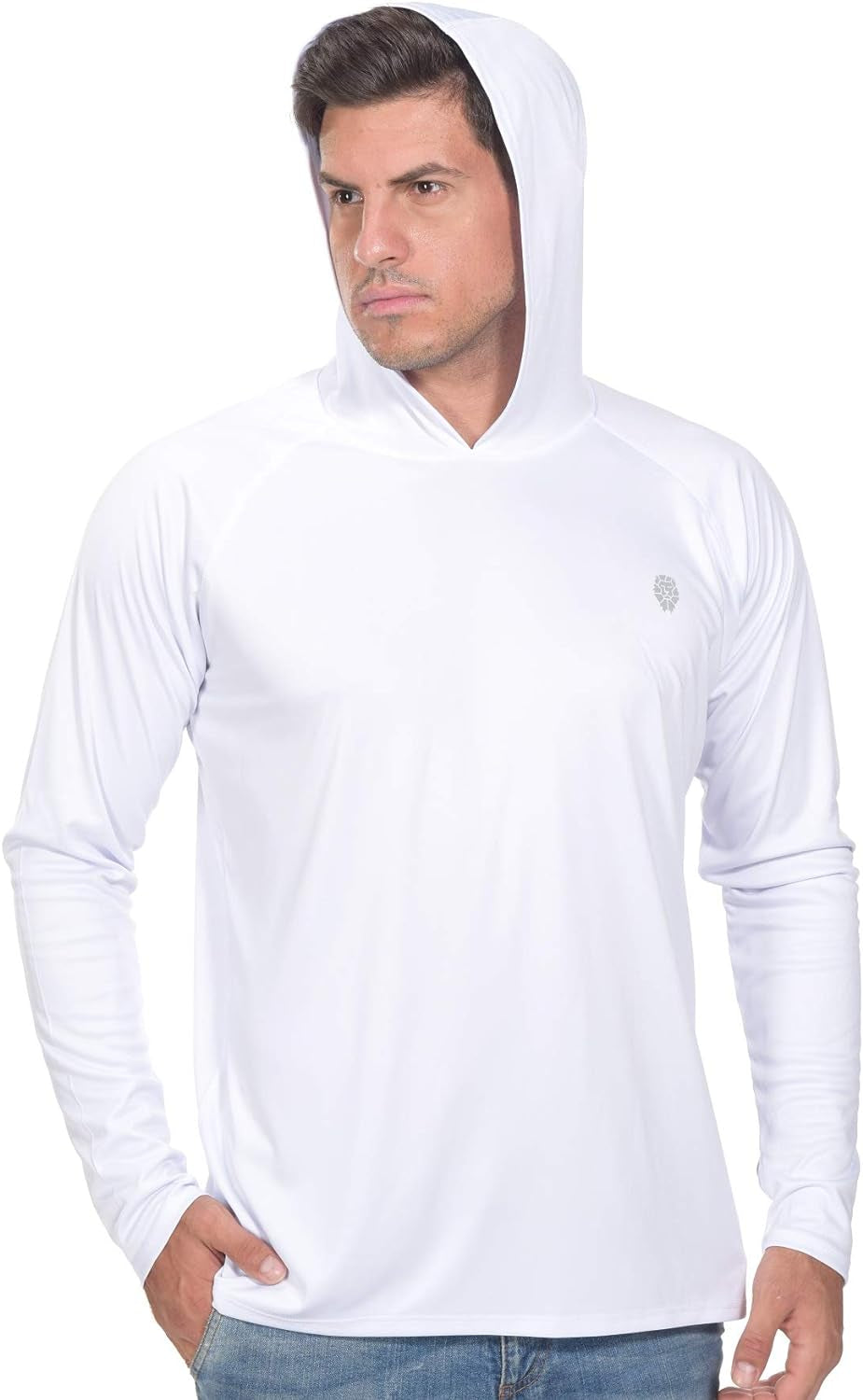 Fishing Shirts for Men Long Sleeve - Sun Protection SPF 50+ UV Tshirt Hoodies