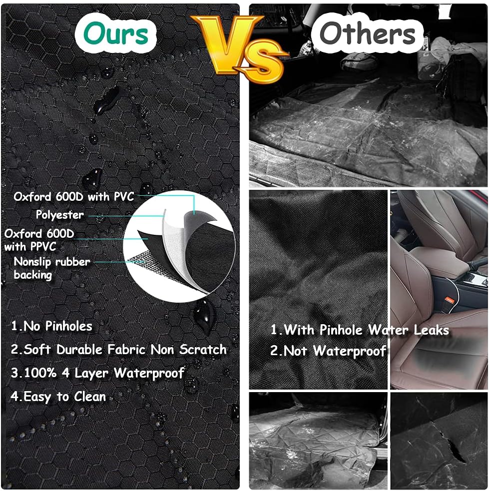 Premium Waterproof Dog Car Seat Cover – Universal Fit for Cars, SUVs & Vans