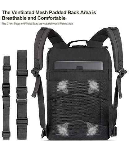 Jupitergear 25L Unisex Backpack Molle Bag Rucksack Range Bag