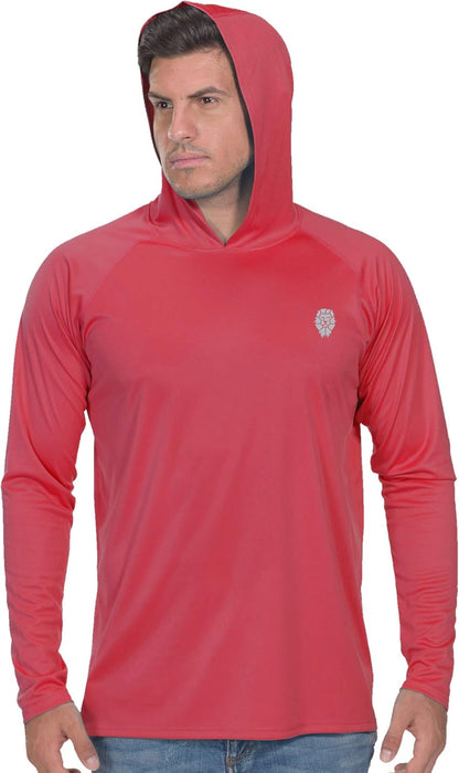 Fishing Shirts for Men Long Sleeve - Sun Protection SPF 50+ UV Tshirt Hoodies